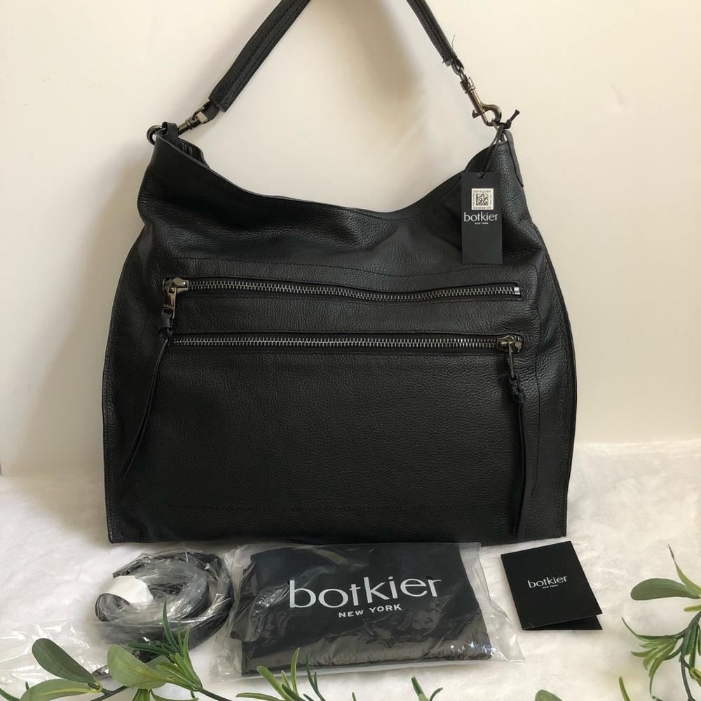 Botkier Chelsea Large Leather Hobo Bag, NWT